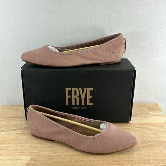 Frye Regina Ballet Flats- Lilac- Size 9.5 M- NIB - Picture 1 of 10